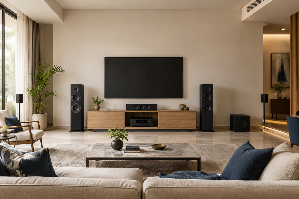 Styled home-theatre placement image