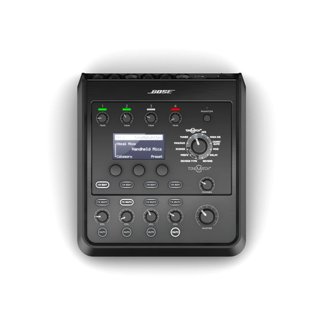 Bose T4S ToneMatch 4-Channel Digital Mixer for Live Sound & PA Systems