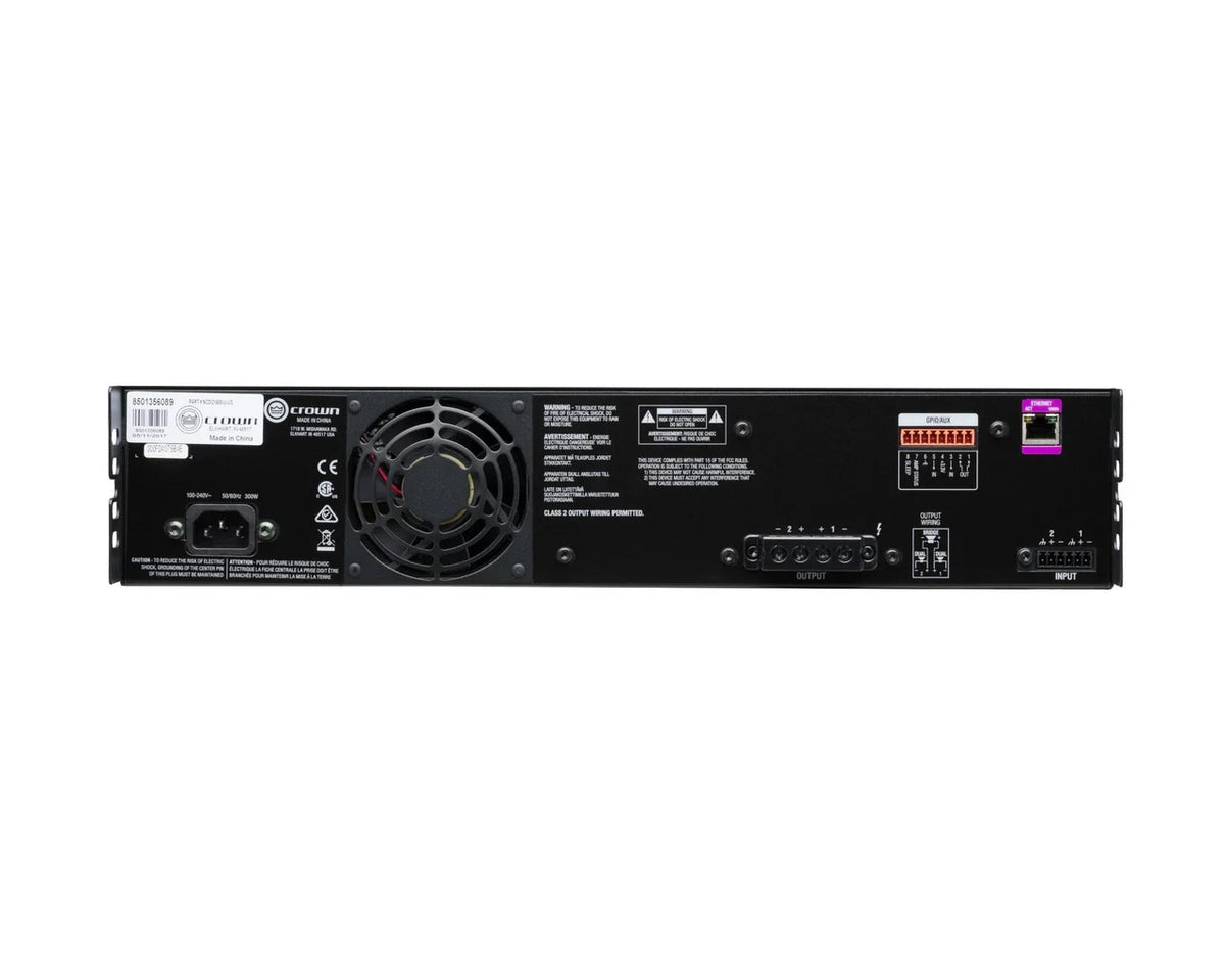 Crown CDi 2|600 2-Channel 70V 1200W Power Amplifier – Professional Installation Amplifier for Commercial & Large Venue Audio (Each)