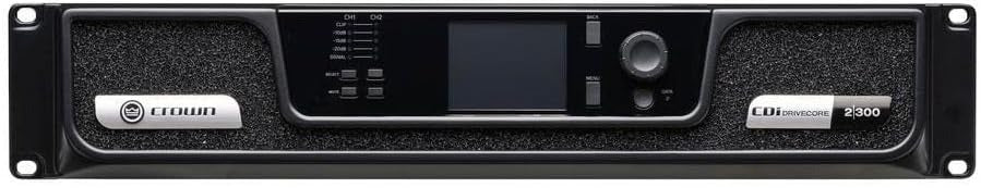 Crown CDi 2x300 2-Channel 70V 600W Power Amplifier – Professional Installation Amplifier for Commercial & Distributed Audio (Each)