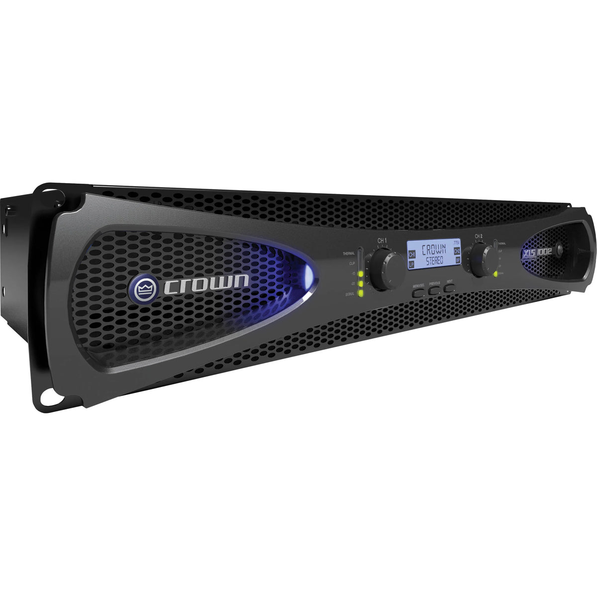 Crown XLS1002 2-Channel 215W Power Amplifier – Professional Lightweight Amplifier for PA, Live Sound & Installed Audio Applications (Each)