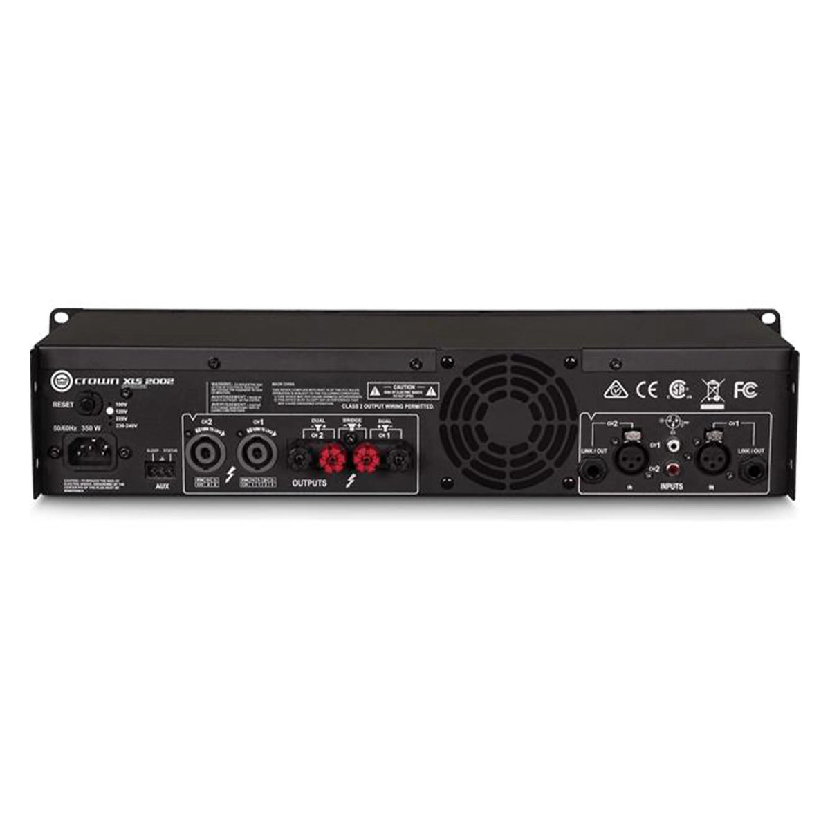 Crown XLS2002 2-Channel 650W Power Amplifier – Professional Lightweight Amplifier for PA, Live Sound & Installed Audio Applications (Each)