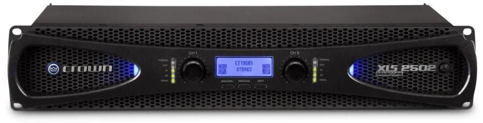 Crown XLS2502 2-Channel 775W Power Amplifier – Professional Lightweight Amplifier for PA, Live Sound & Installed Audio Applications (Each)