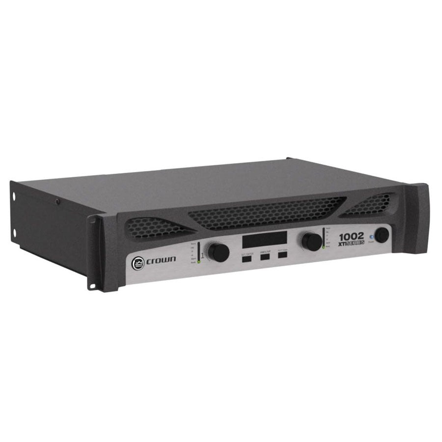 Crown XTi 1002 2-Channel 500W Power Amplifier – Professional Amplifier with DSP for PA, Live Sound & Installed Audio Applications (Each)
