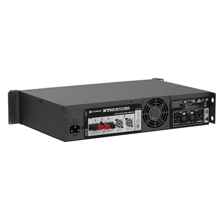 Crown XTi 1002 2-Channel 500W Power Amplifier – Professional Amplifier with DSP for PA, Live Sound & Installed Audio Applications (Each)