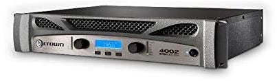 Crown XTi 4002 2-Channel 1200W Power Amplifier – Professional Amplifier with DSP for PA, Live Sound & Installed Audio Applications (Each)