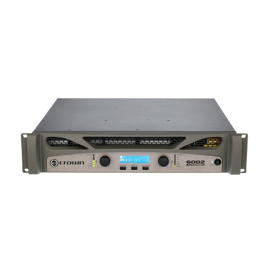 Crown XTi 6002 2-Channel 2100W Power Amplifier – Professional Amplifier with DSP for PA, Live Sound & Installed Audio Applications (Each)