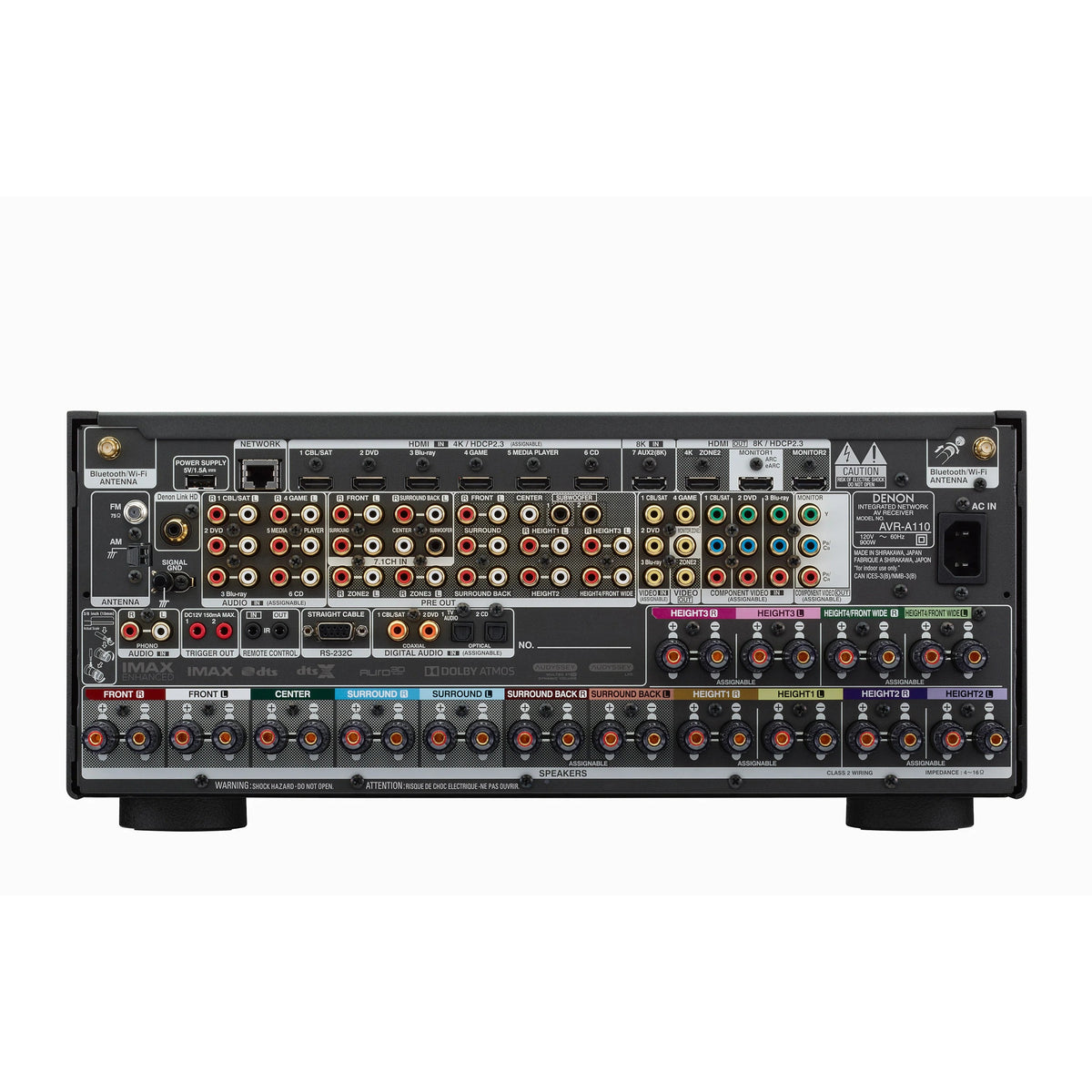 Denon AVC-A110 13.2 Channel Dolby Atmos Home Theatre AV Receiver