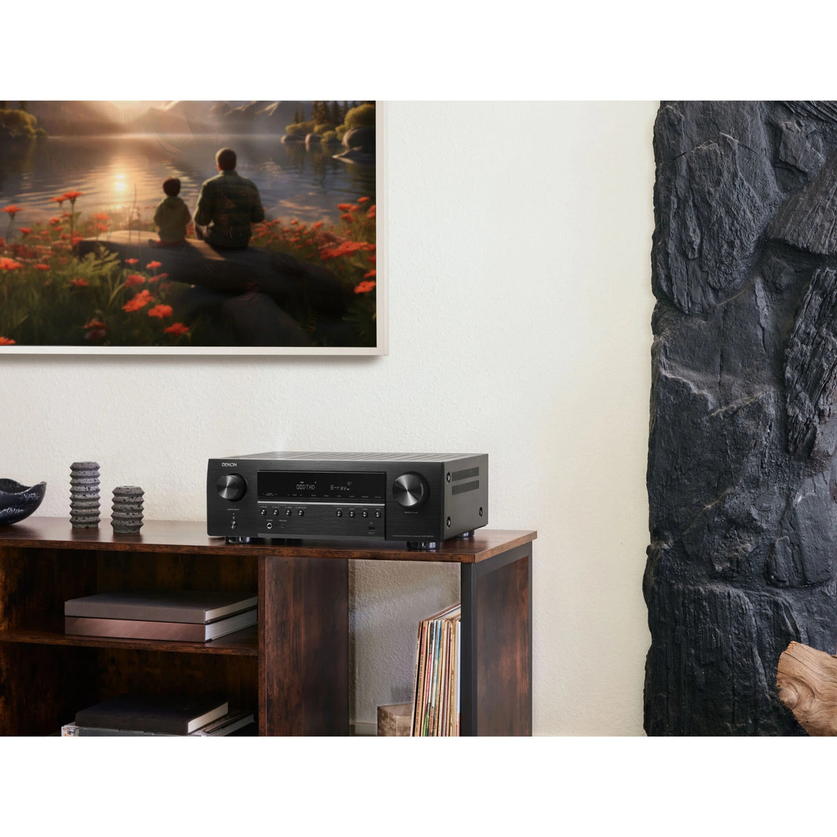 Denon AVR-S670H 5.2 Channel 8K AV Receiver with Network Streaming