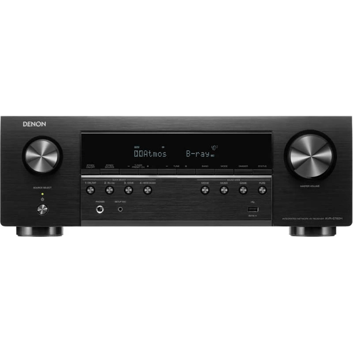 Denon AVR-S760H 7.2 Channel Dolby Atmos 8K Network AV Receiver – Harmony AV