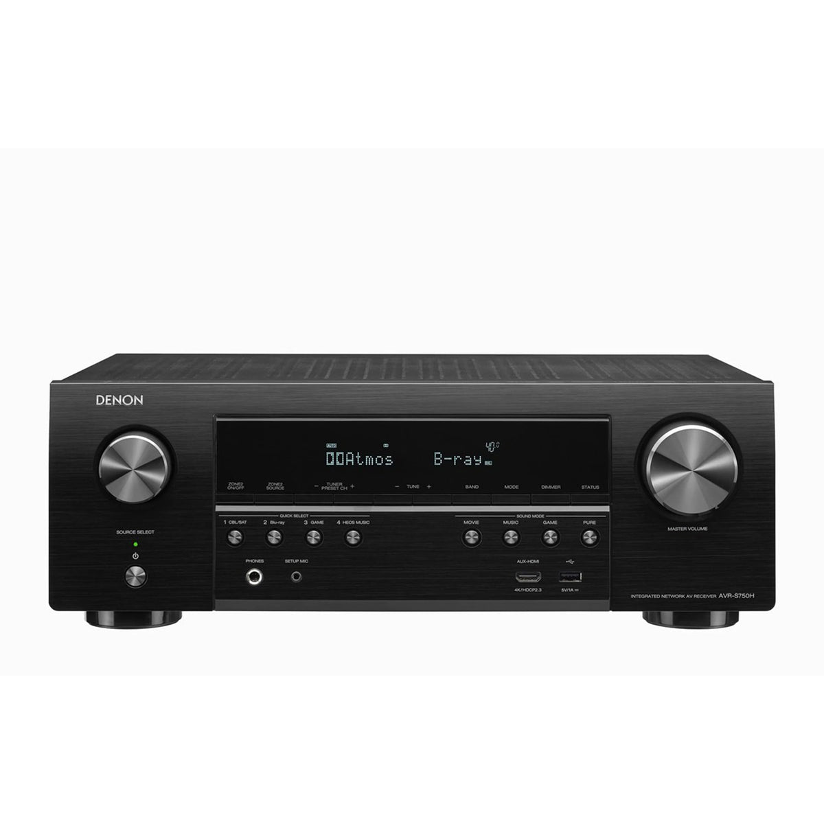 Denon AVR-S960H 7.2-Channel Dolby Atmos Network AV Receiver