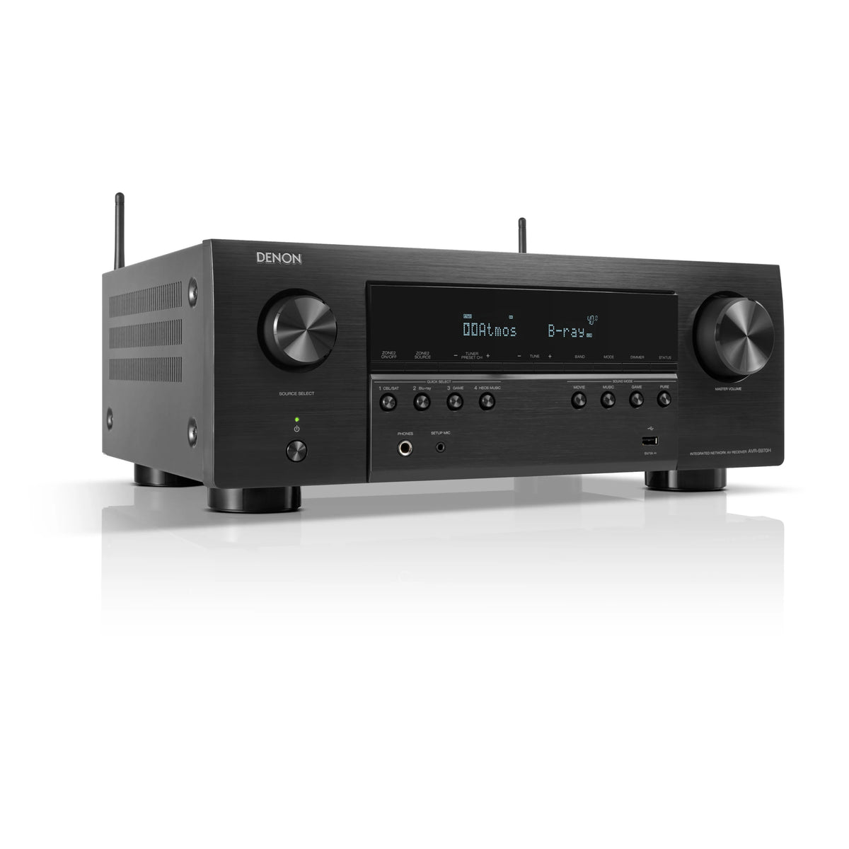 Denon AVR-S970H 7.2 Channel Dolby Atmos 8K & 3D AV Receiver