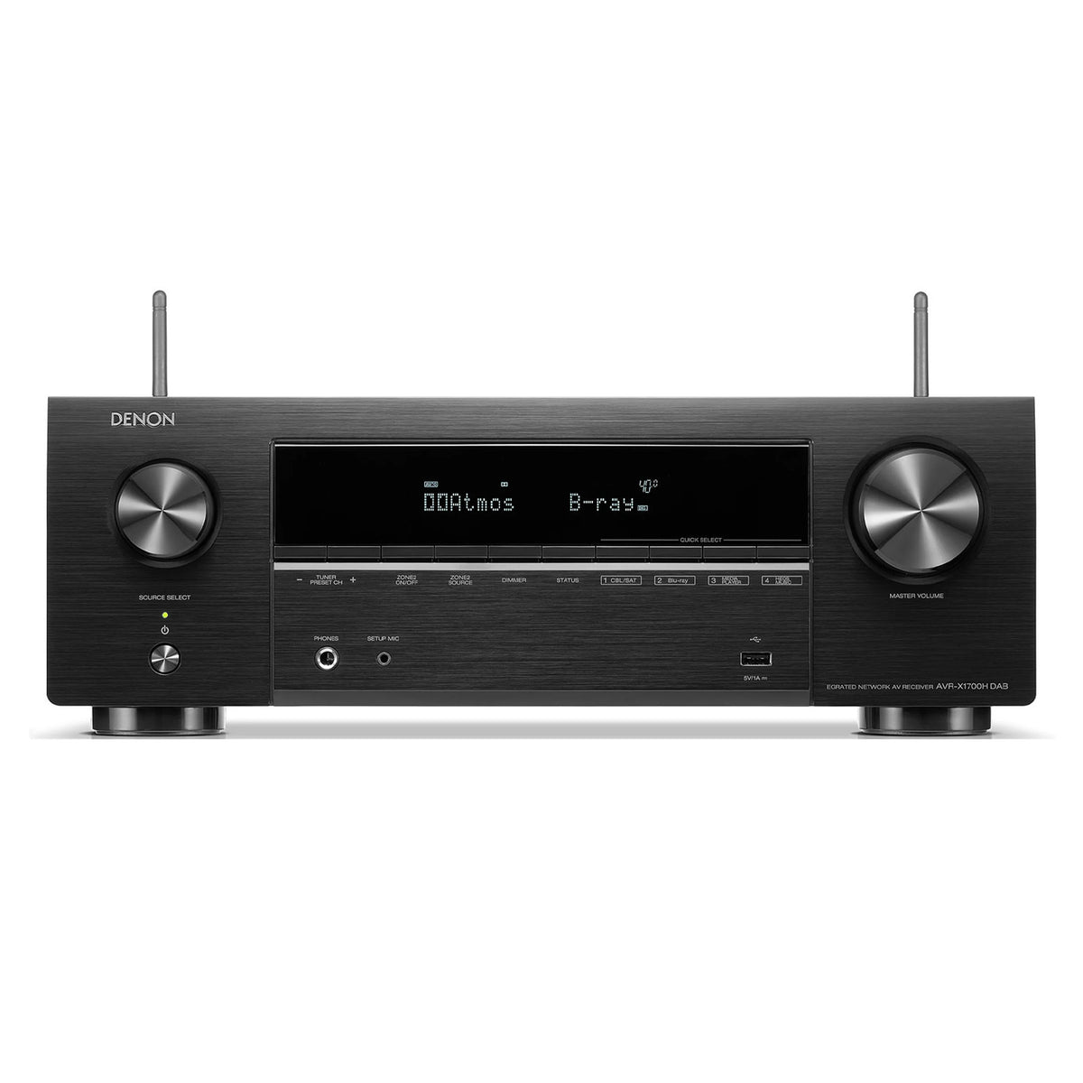  Denon AVR-X1700H 7.2Ch Dolby Atmos 8K AV Receiver  Harmony AV