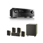 Denon AVR-X250BT + Pure Acoustics PHT851 5.1 Home Theatre Bundle (Package)