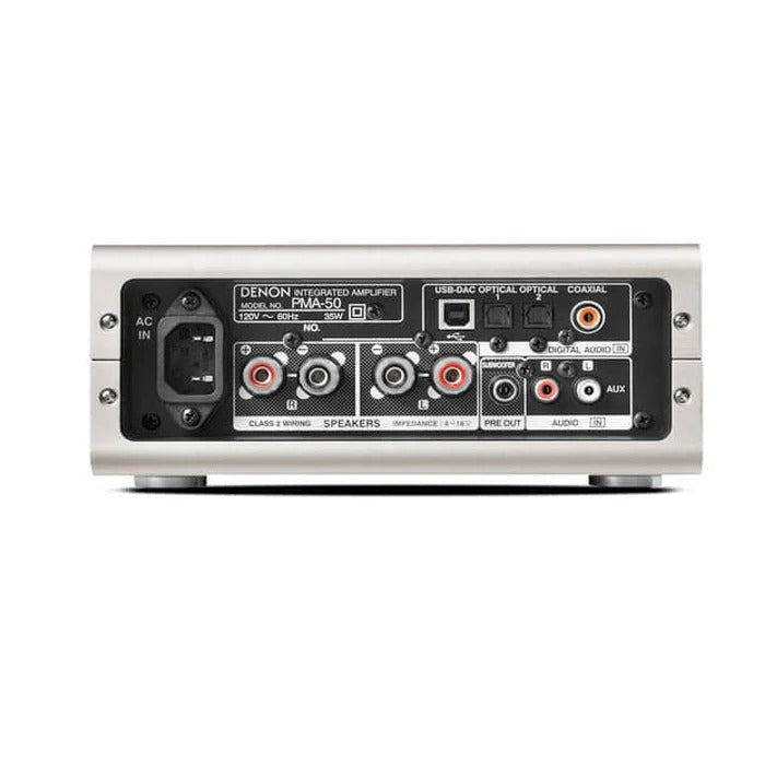 Denon PMA-50 Compact Hi-Fi Stereo Amplifier with Bluetooth & USB DAC