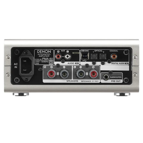 Denon PMA-60 Digital Integrated Stereo Amplifier – Black