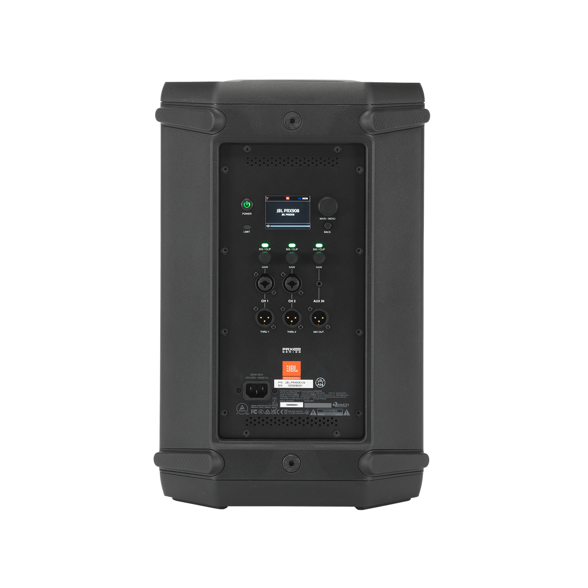 JBL PRX908 8" Powered Two-Way PA Speaker – 1500W Professional Active Loudspeaker with Wi-Fi DSP, App Control & Bluetooth for Live Sound & Touring (Each)
