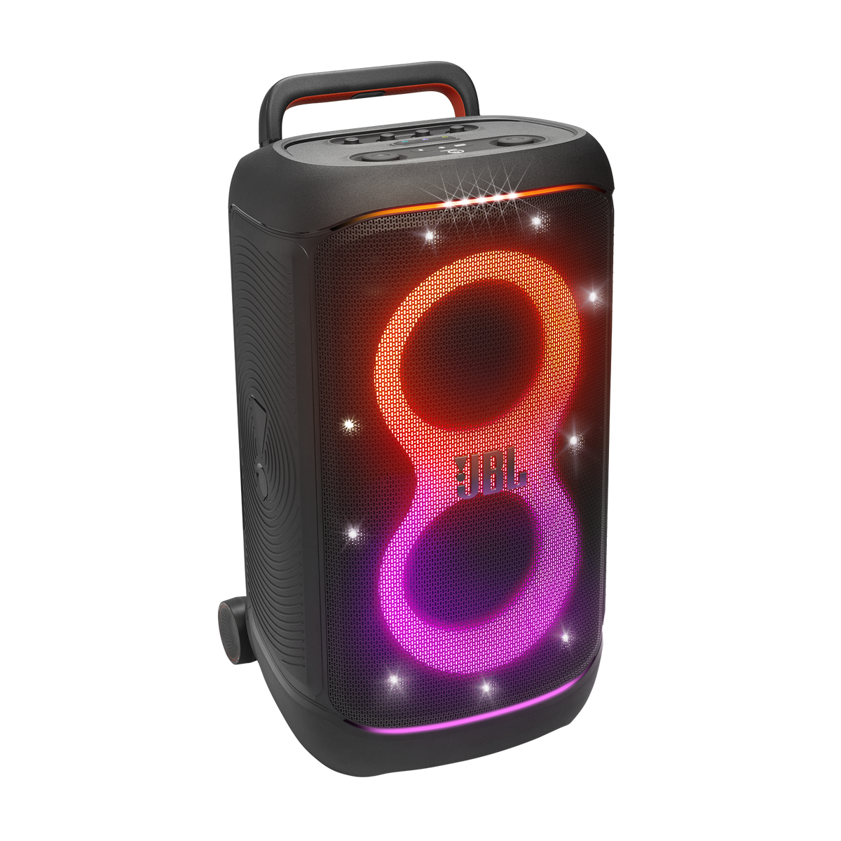 JBL PartyBox 520 Portable Party Speaker – 500W Bluetooth Speaker with Light Show, Splashproof Design & Guitar/Mic Inputs for Indoor & Outdoor Performances (Each)