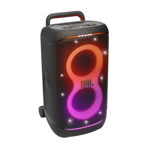 JBL PartyBox 520 Portable Party Speaker – 500W Bluetooth Speaker with Light Show, Splashproof Design & Guitar/Mic Inputs for Indoor & Outdoor Performances (Each)
