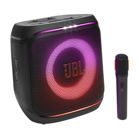 JBL PartyBox Encore 2 Portable Party Speaker – 100W Bluetooth Speaker with Light Show, IPX4 Splashproof Design & Mic Input for Indoor & Outdoor Entertainment (Each)