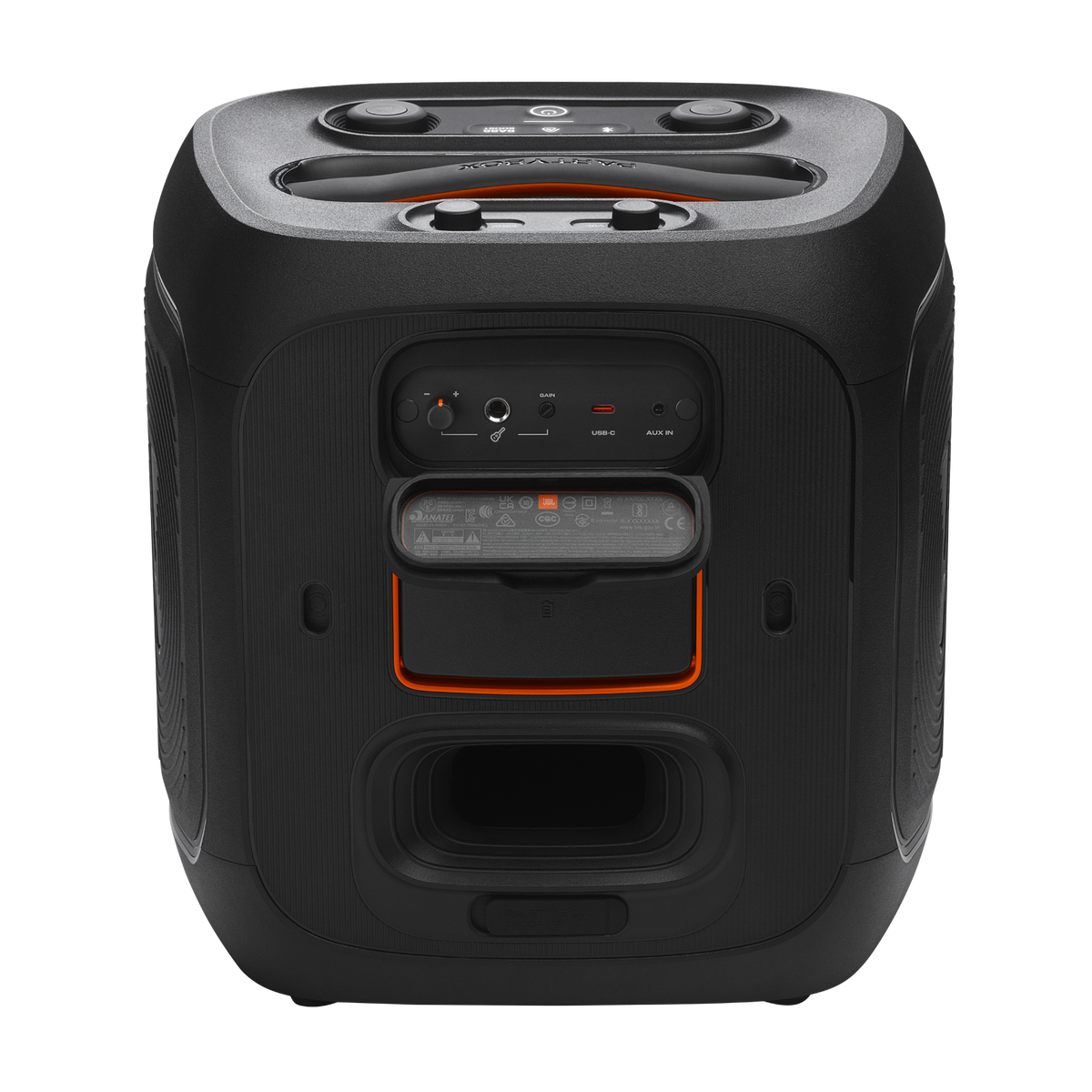 JBL PartyBox Encore 2 Portable Party Speaker – 100W Bluetooth Speaker with Light Show, IPX4 Splashproof Design & Mic Input for Indoor & Outdoor Entertainment (Each)
