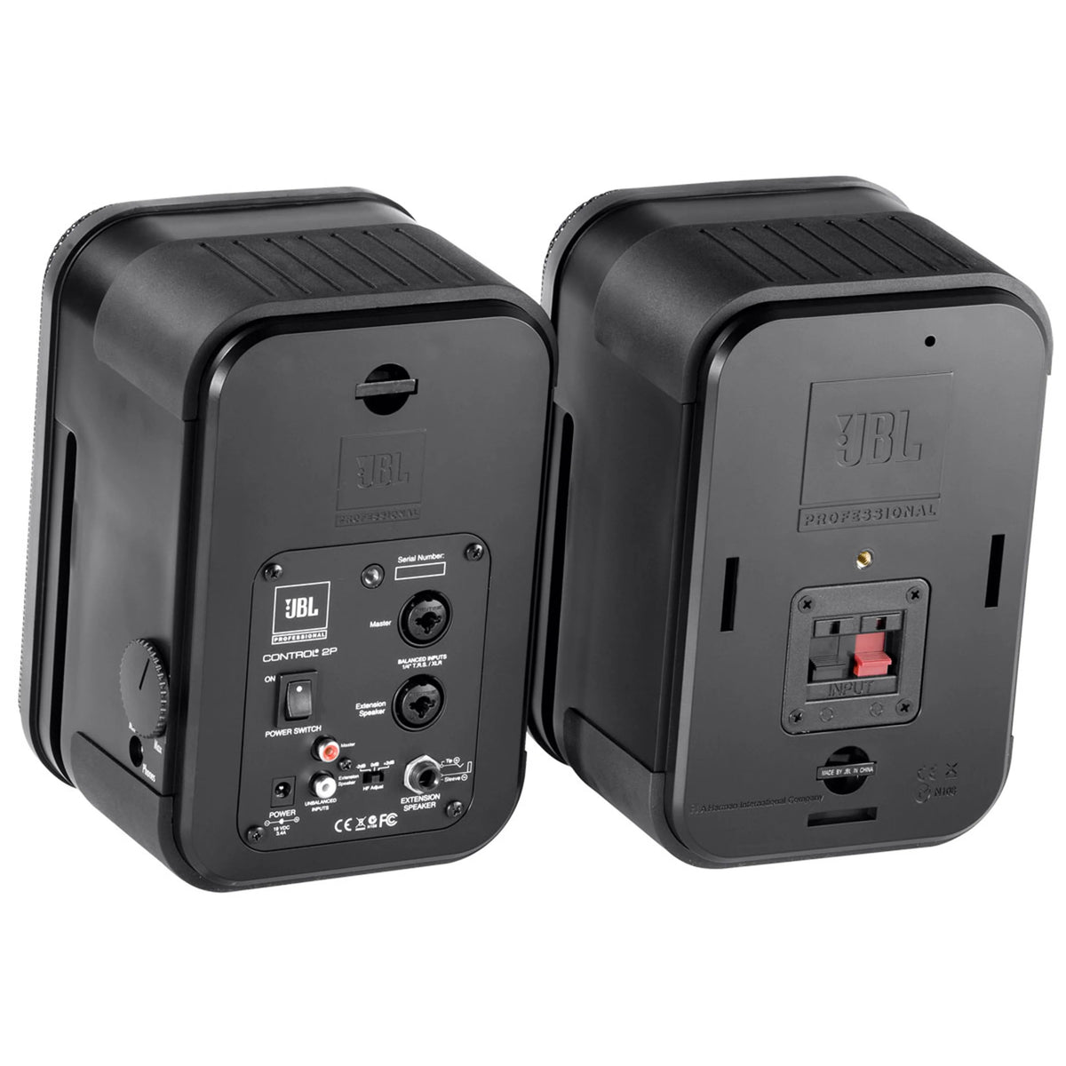 JBL Professional Control 2P Compact Powered Monitor Speaker – Pair