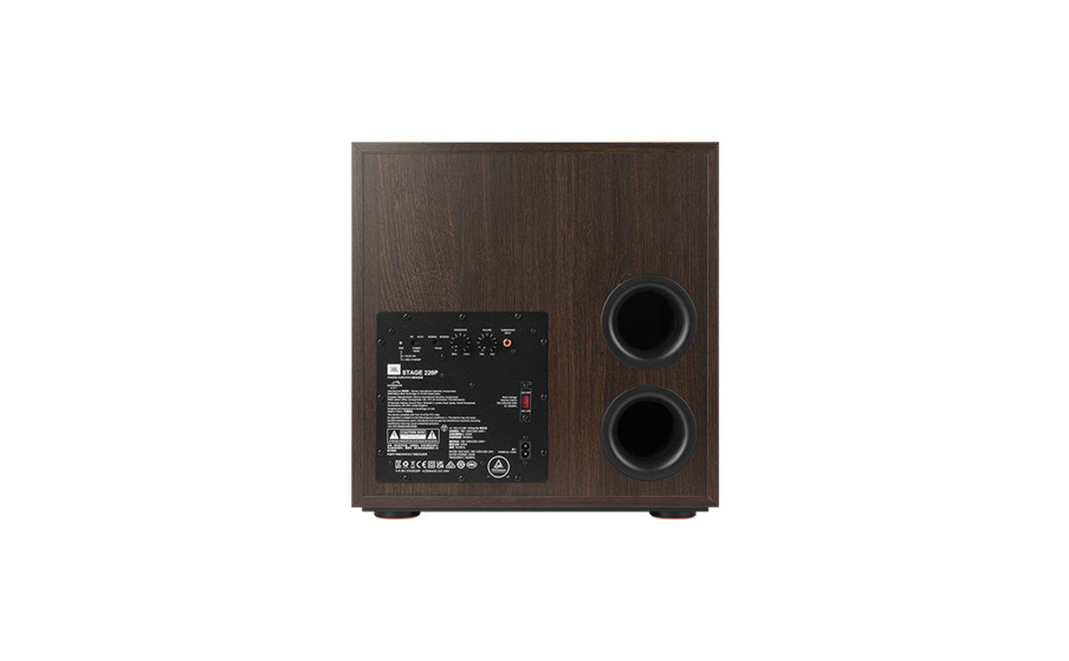 JBL Stage 220P 12" Powered Subwoofer – 400W Active Subwoofer for Deep, Impactful Bass in Home Theatre & Hi-Fi Audio Systems (Each)