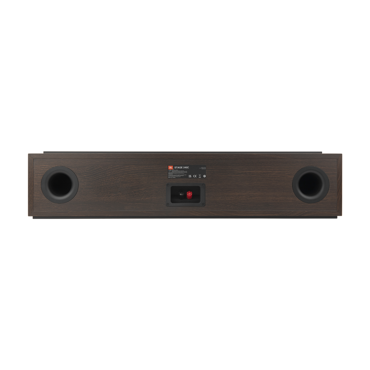 JBL Stage 245C 2-Way Centre Channel Speaker – Premium Home Theatre Audio for Clear, Detailed Dialogue and Vocal Reproduction in Surround Sound Systems (Each)