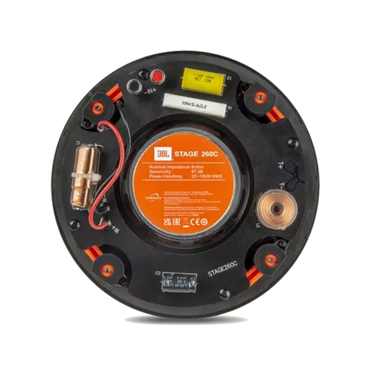 JBL Stage 260C 2-Way 6.5-Inch In-Ceiling Speaker – Single Unit