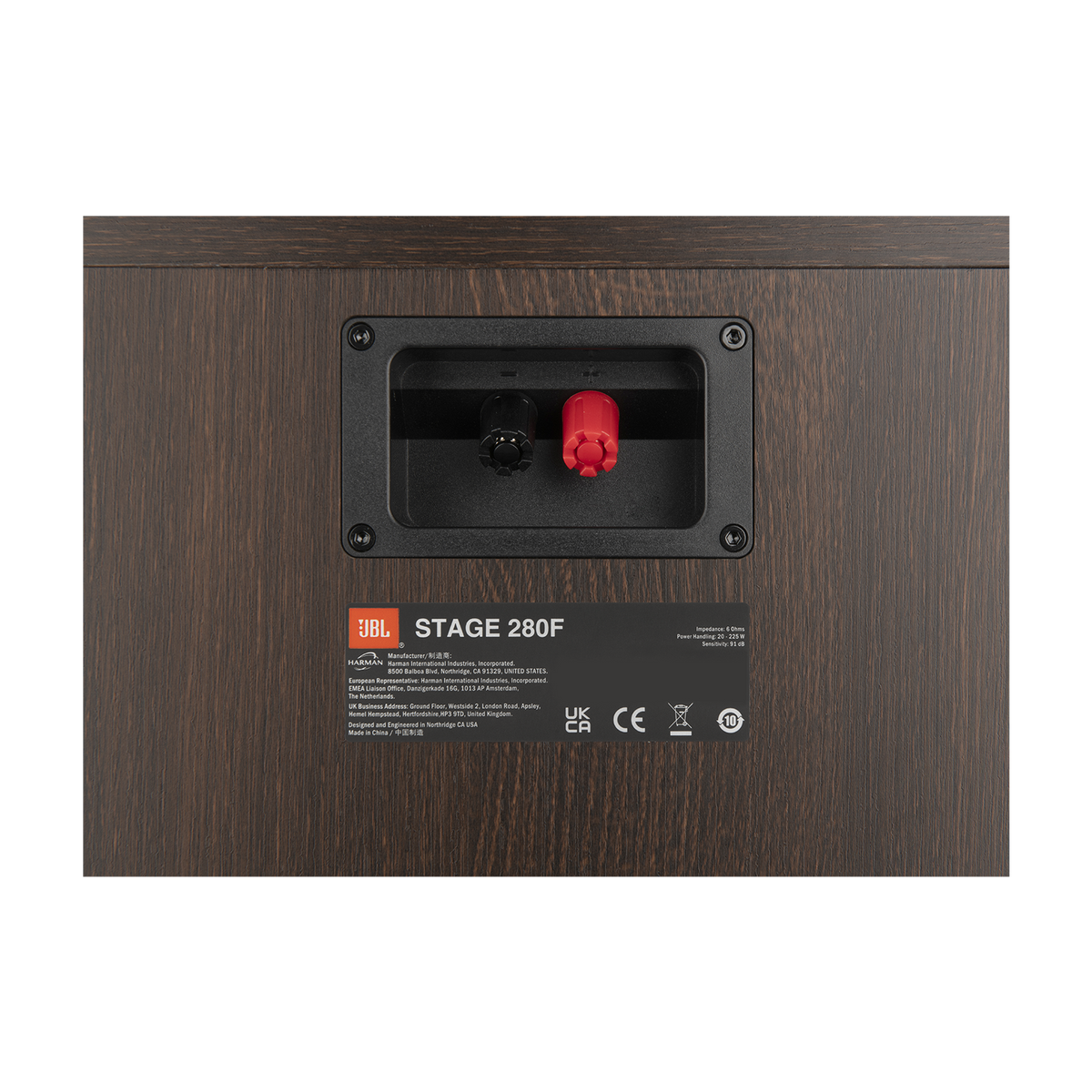 JBL Stage 280F 3-Way Floor-Standing Speaker – Premium Home Theatre & Hi-Fi Audio (Pair)