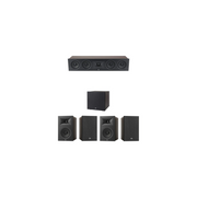 JBL Stage Series 5.1 Bookshelf Home Theatre Bundle – Stage 250B Bookshelf Speakers, Stage 245C Centre Channel & Stage 200P Subwoofer for a Complete Surround Sound System (Package)