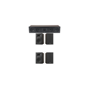 JBL Stage Series 5.2 Bookshelf Home Theatre Bundle – Stage 250B Bookshelf Speakers, Stage 245C Centre Channel & Dual Stage 220P Subwoofers for a Complete Dual-Sub Premium Surround Sound System (Package)