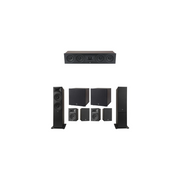 JBL Stage Series 7.2 Floor-Standing Home Theatre Bundle – Stage 280F, Stage 245C, Stage 240B & Dual Stage 200P Subwoofers for a Complete 7.2 Surround Sound System (Package)