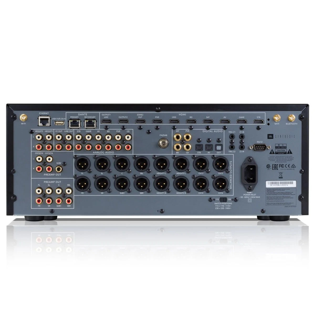 JBL Synthesis SDP-55 16-Channel Dolby Atmos Surround Sound Processor & Preamplifier