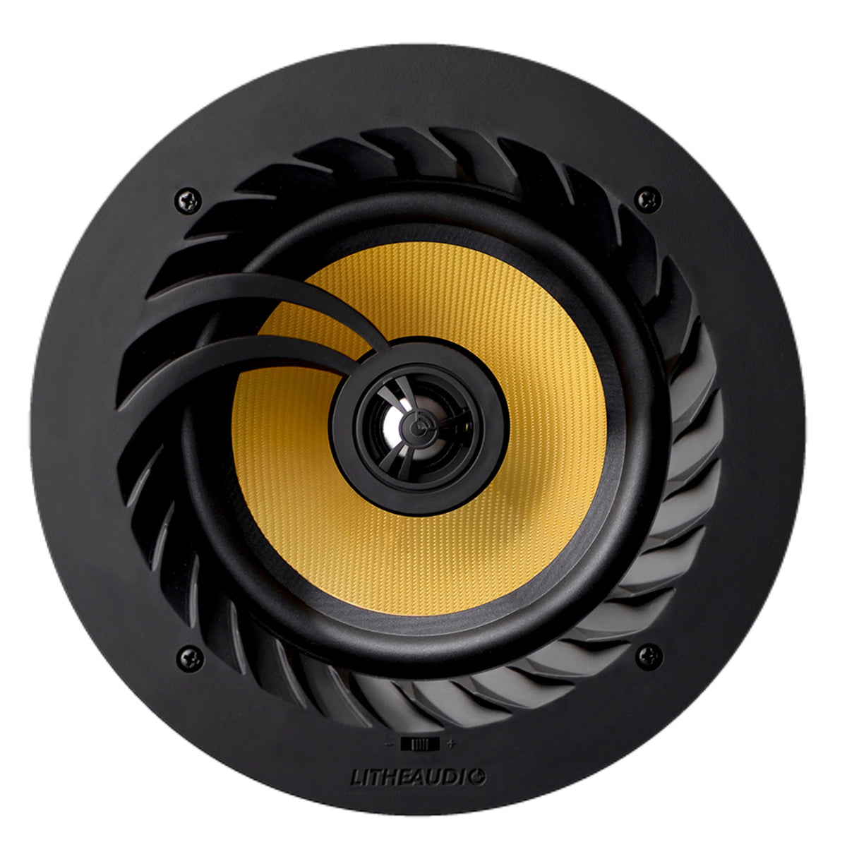Lithe Audio 01556 6.5" 2-Way In-Ceiling Speaker for Home & Multi-Zone Audio (Each)