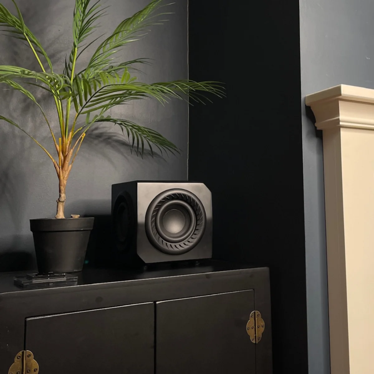 Lithe Audio 01675 4" Wireless Active Subwoofer for Compact Bass & Multi-Zone Audio (Each)