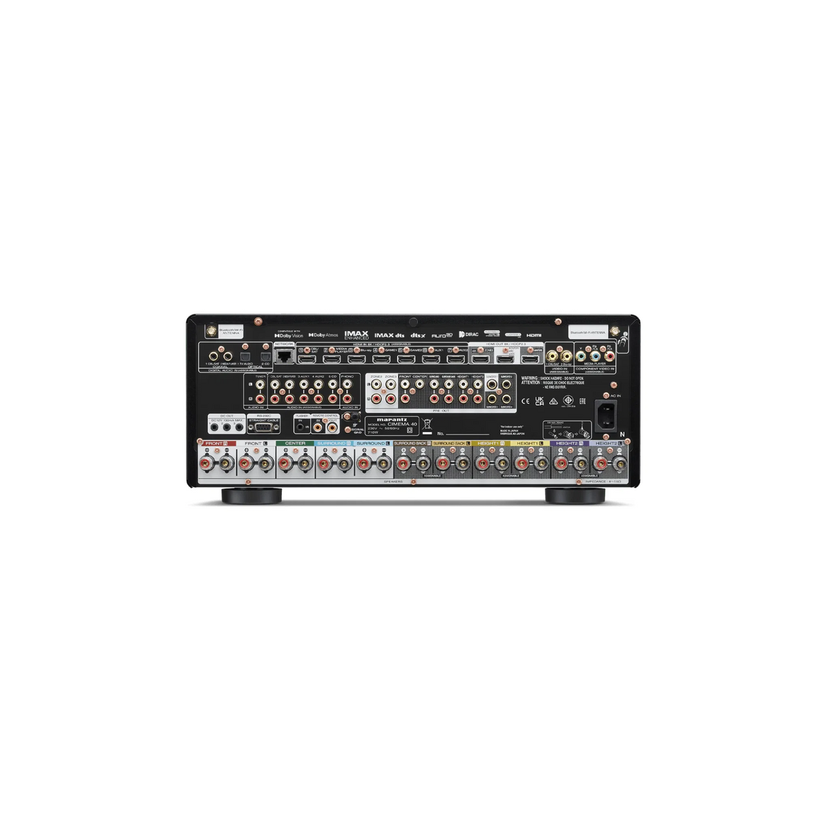 Marantz Cinema 40 – 9.4 Channel 8K Dolby Atmos Network AV Receiver