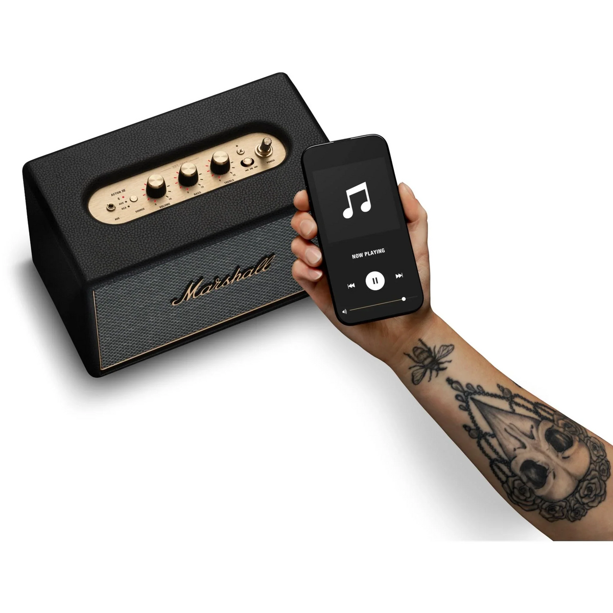 Marshall Acton IV 110W Bluetooth Speaker Black (Each)