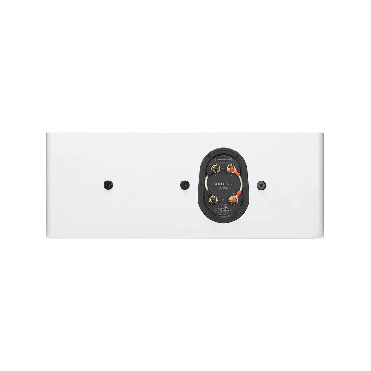 Monitor Audio Gold C250 Centre Channel Speaker – Black Finish for Gold Series Reference Home Theatre (Each)
