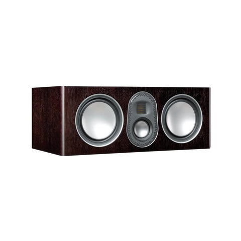Monitor Audio Gold C250 Centre Channel Speaker – Walnut Finish for Gold Series Reference Home Theatre (Each)