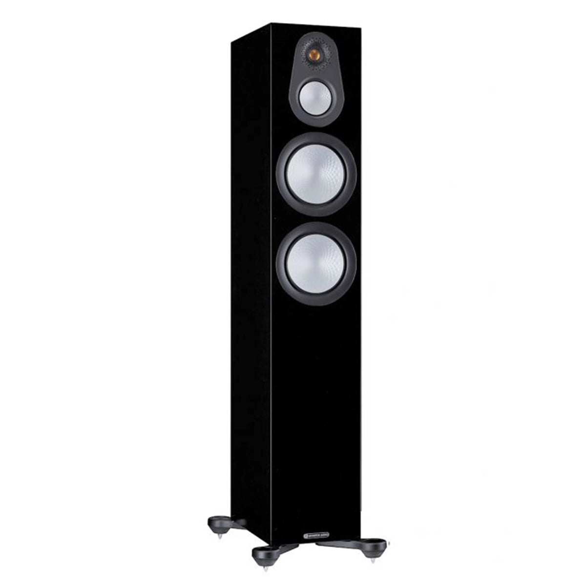 Monitor Audio Silver 300 7G Floor-Standing Speaker – 7th Generation Silver Series for Premium Stereo Hi-Fi & Home Theatre (Pair)