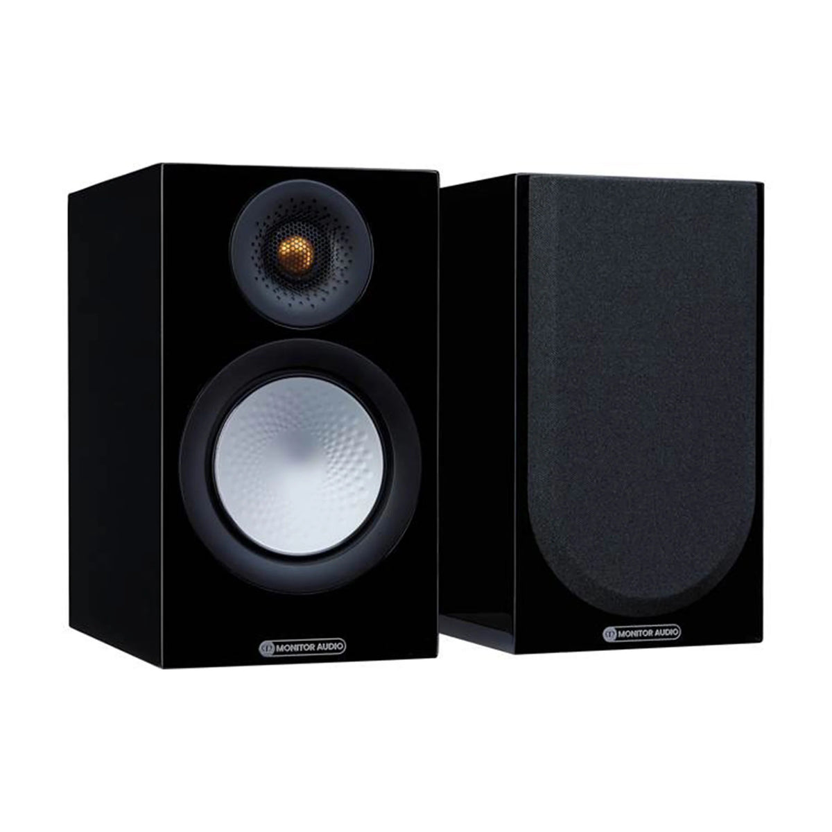 Monitor Audio Silver 50 7G Bookshelf Speaker – 7th Generation Silver Series for Stereo Hi-Fi & Home Theatre (Pair)