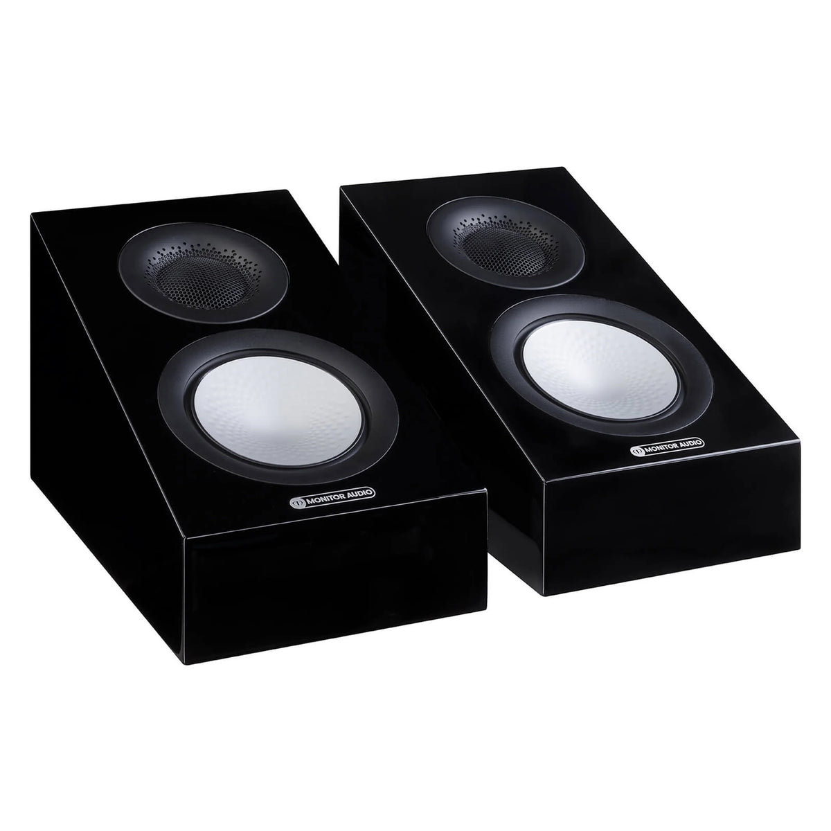Monitor Audio Silver AMS 7G Dolby Atmos Enabled Speaker – Silver Series Height Channel for Immersive 3D Home Theatre (Pair)