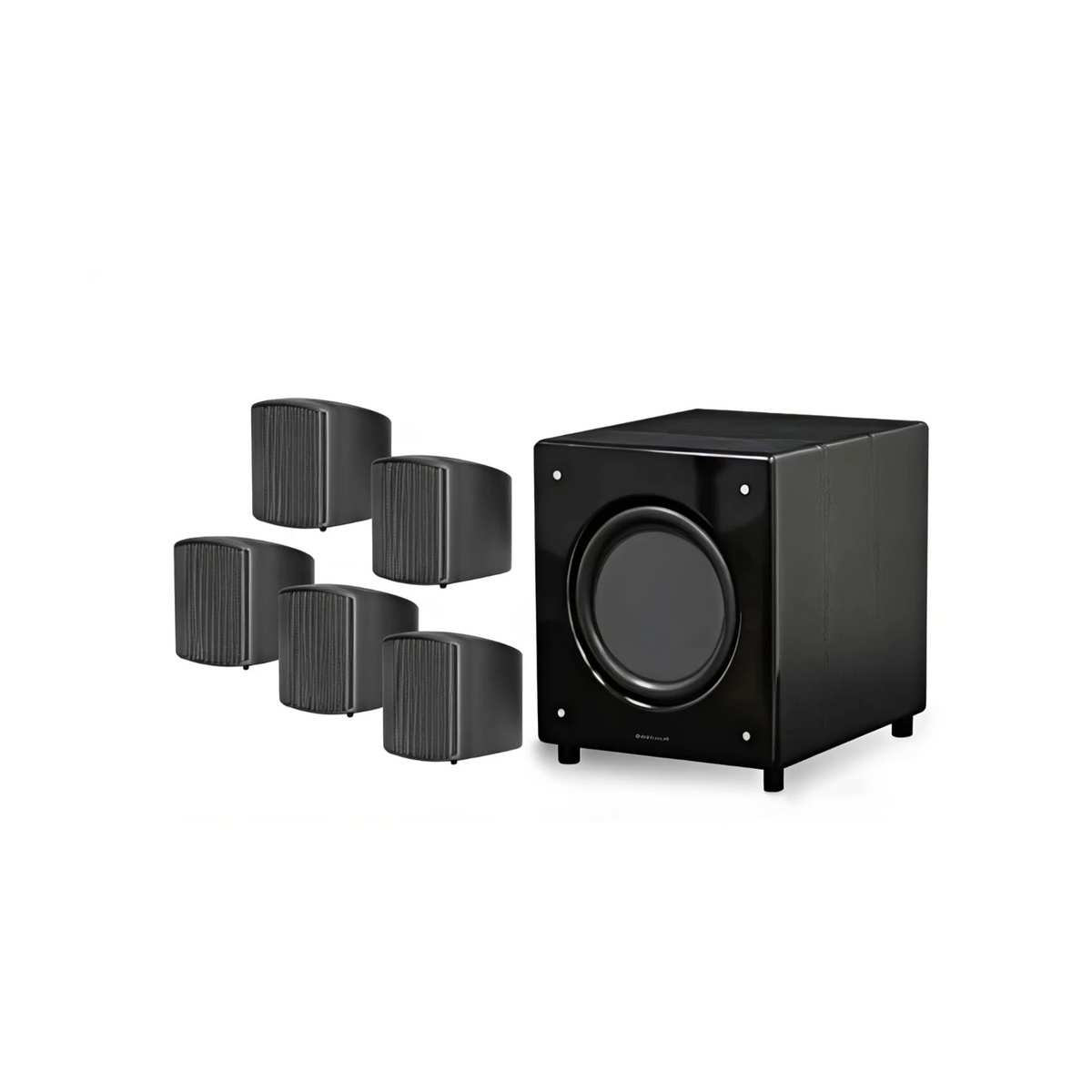 Pure Acoustics HT-800 5.1 – Satellite Speaker Package with Supernova SN10 Subwoofer
