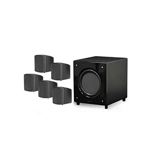 Pure Acoustics HT-800 5.1 – Satellite Speaker Package with Supernova SN10 Subwoofer