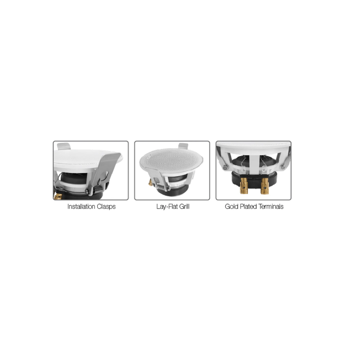 Pure Acoustics RIFT 013 – 3-Inch 50W In-Ceiling Speakers (Pair)