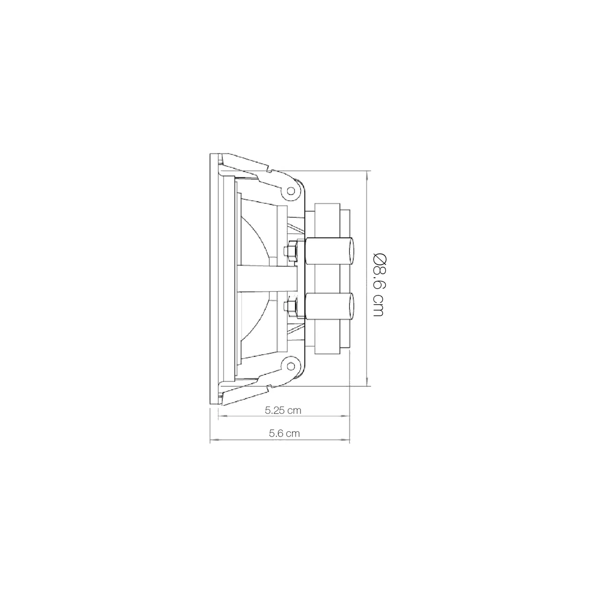 Pure Acoustics RIFT 013 – 3-Inch 50W In-Ceiling Speakers (Pair)