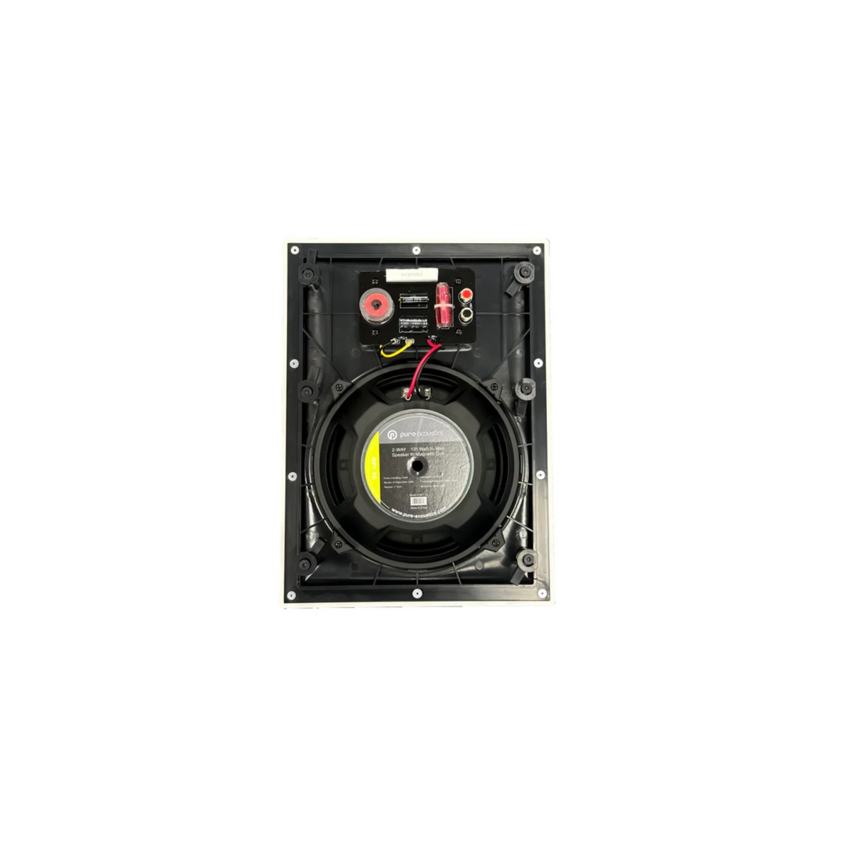 Pure Acoustics RIFT F8 8" Flush In-Wall Speaker for High-Output Installed Home Audio (Each)