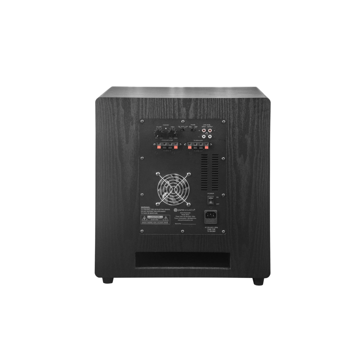 Pure Acoustics Supernova SN12 12" Powered Subwoofer for Home Cinema & Hi-Fi Audio