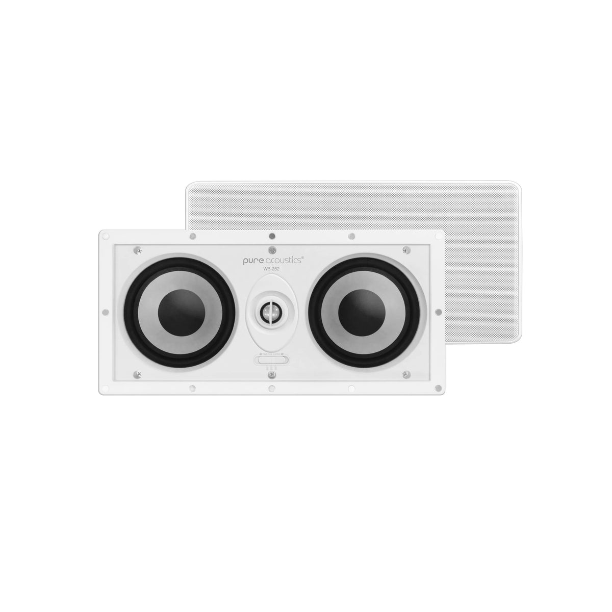Pure Acoustics WB-252 5.25" Flush In-Wall Speaker for Residential & Multi-Zone Audio (Each)